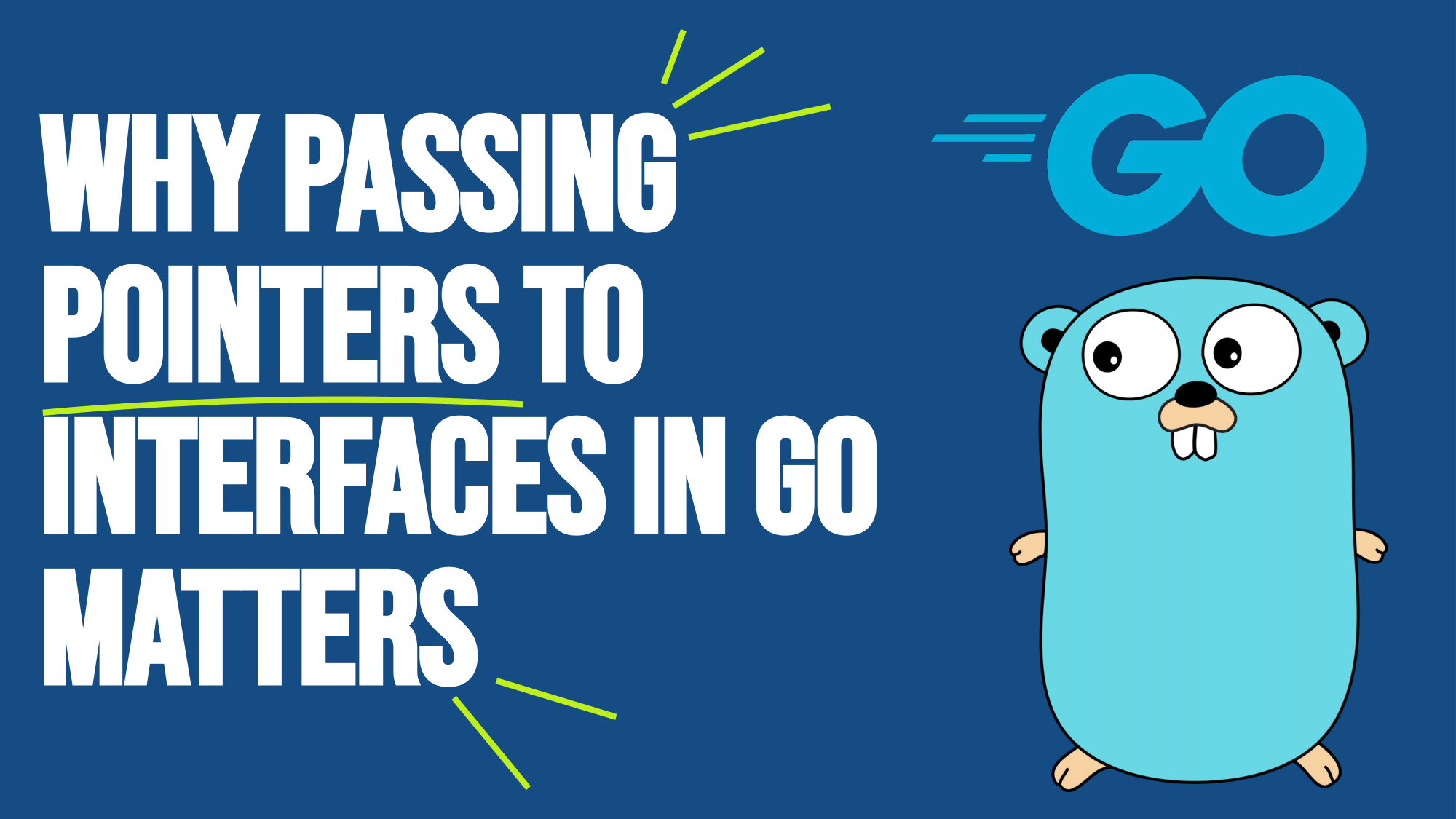 Why Passing Pointers to Interfaces in Go Matters (And How It Affects GORM)
